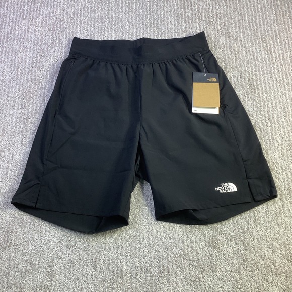 The North Face Mens Skyview Shorts TNF Black Running Training Size Small NWT - Picture 1 of 15